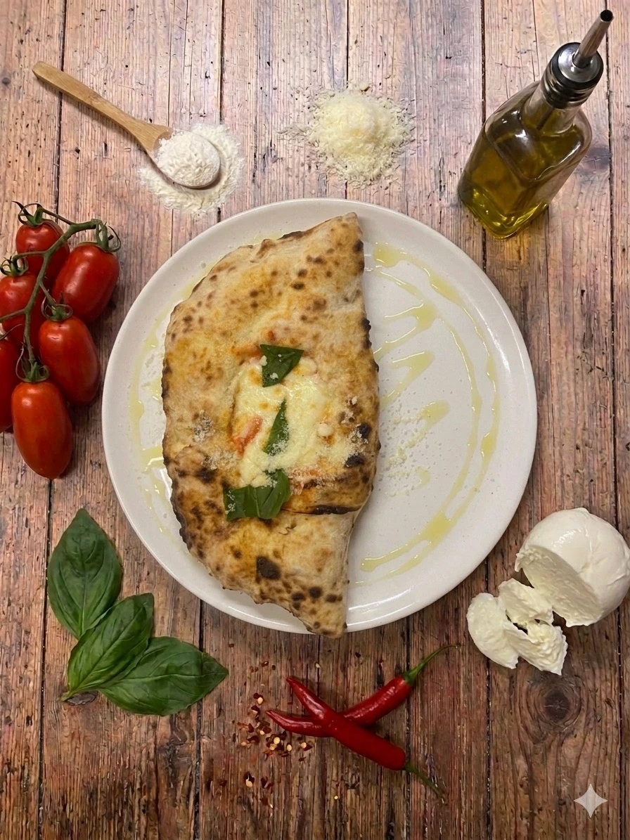 Calzone Salami or Ham